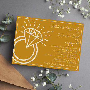 Adelaide Curated Colour Engagement Party Invitation