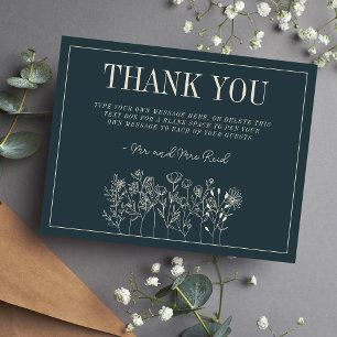 Adelaide Curated Colours Wedding Thank You Car Card