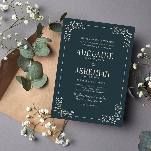 Adelaide Frame | Curated Colours | Wedding Invite (Creator Uploaded)