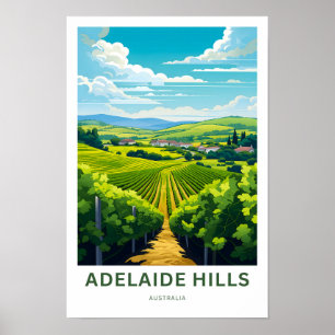 Adelaide Hills Australia Travel Print