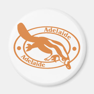 Adelaide Stamp Magnet