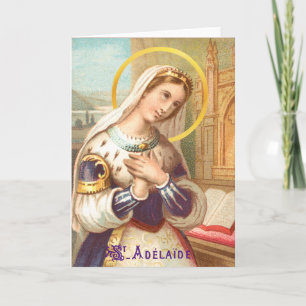 Adelaide Style 1St. Adelaide, Holy Roman Empress ( Card
