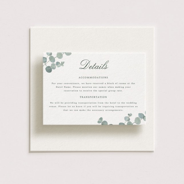 Adelaide Wedding Enclosure Card (Creator Uploaded)