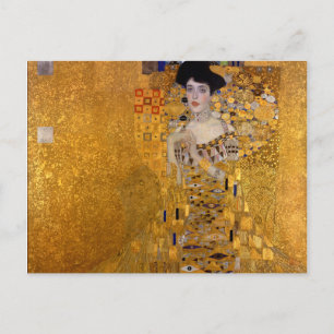 Adele Bloch-Bauer's Portrait by Gustav Klimt 1907 Postcard