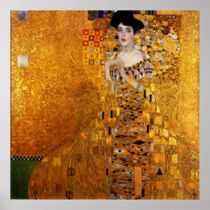 Adele Bloch-Bauer's Portrait by Gustav Klimt Poster