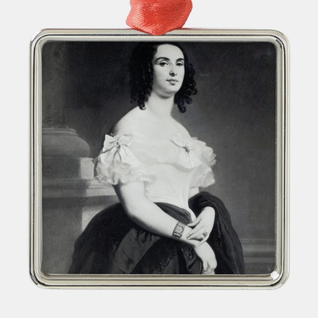 Adele Foucher  1839 Metal Tree Decoration (Front)