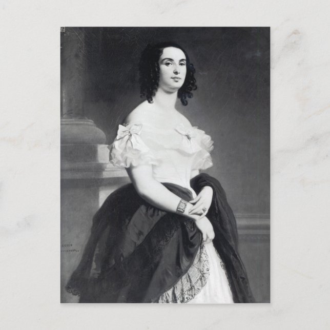 Adele Foucher  1839 Postcard (Front)