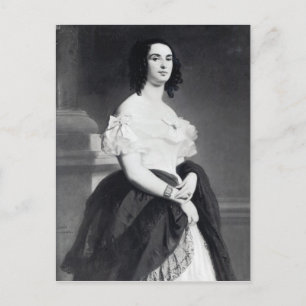 Adele Foucher 1839 Postcard