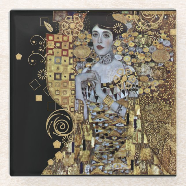 Adele Klimt Coaster (Front)