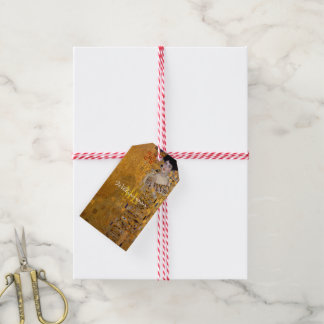 Adele, Lady in Gold by Gustav Klimt, Monogrammed Gift Tags
