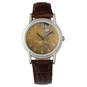 Adele, Lady in Gold by Gustav Klimt, Monogrammed Watch