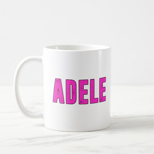 Adele name, for Adele Coffee Mug (Left)