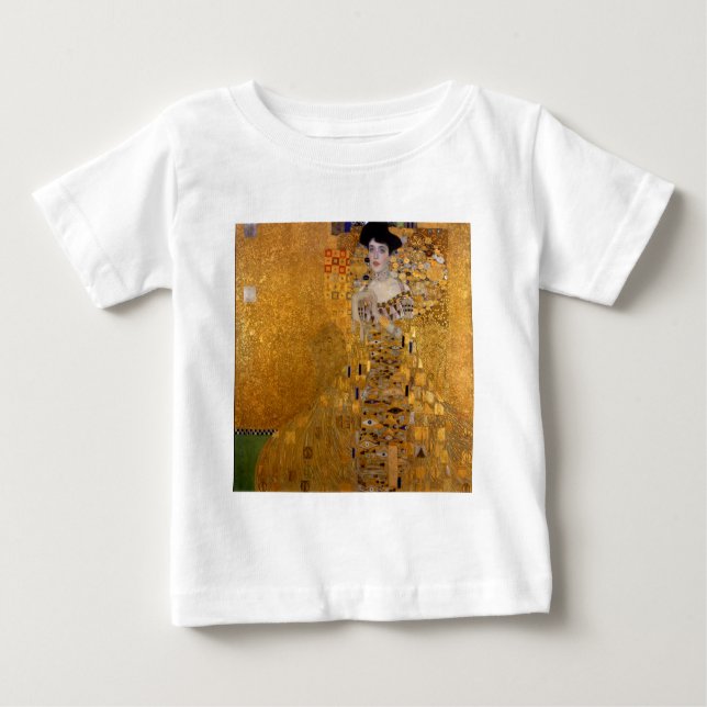 Adele, The Lady in Gold - Gustav Klimt Baby T-Shirt (Front)