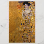 Adele, The Lady in Gold - Gustav Klimt Stationery<br><div class="desc">Portrait of Adele Bloch-Bauer I - The Lady in Gold - The Woman in Gold - Gustav Klimt.</div>