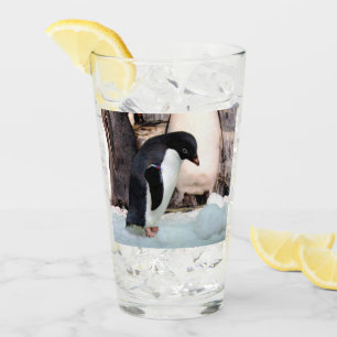 Adélie Penguin Glass Tumbler