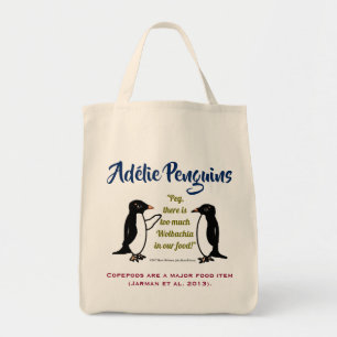 Adélie Penguins by RoseWrites Tote Bag