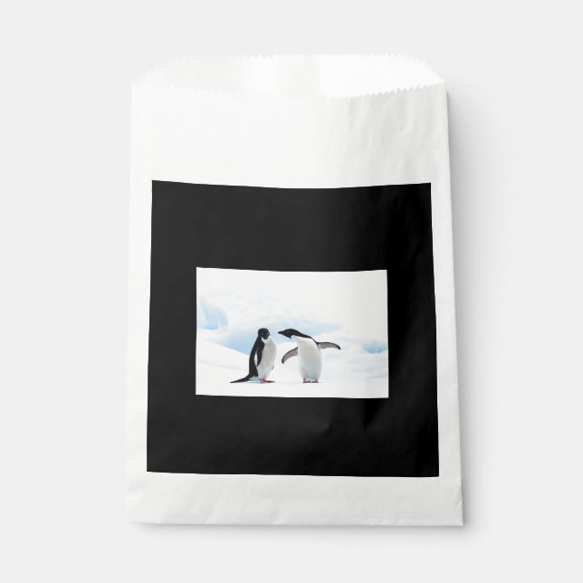 Adelie Penguins Favour Bag (Front)