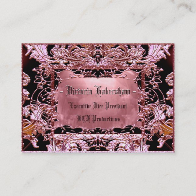 Adella  Cordial Customisable Business Card (Front)