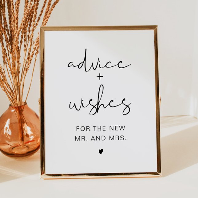 ADELLA Minimalist Advice & Wishes Sign (Creator Uploaded)