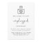 ADELLA Minimalist Unplugged Ceremony Wedding Sign