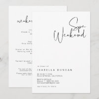 ADELLA Modern Minimalist Bachelorette Spa Day