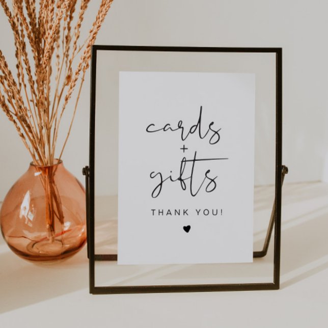 ADELLA Modern Minimalist Cards and Gifts Sign (Creator Uploaded)