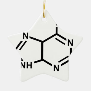 Adenine Ceramic Tree Decoration