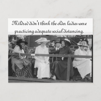 Adequate Social Distancing Postcard