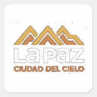 Adesivo La Paz ciudad del cielo