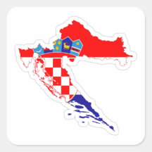 Adesivo recuerdo de Croacia