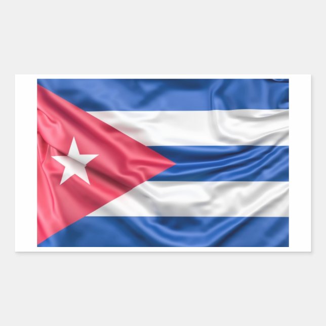Adesivo recuerdo de Cuba Rectangular Sticker (Front)