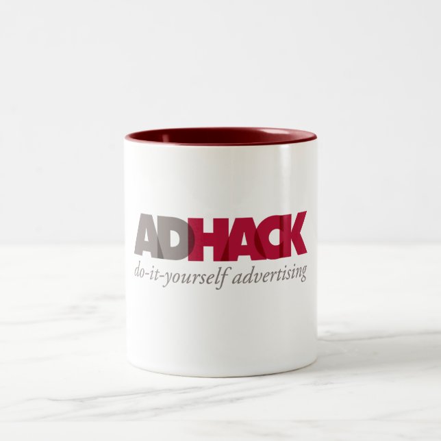 AdHack Logo Coffee Mug (Center)