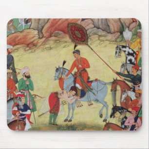 Adham Khan paying homage to Akbar at Sarangpur, Ce Mouse Pad