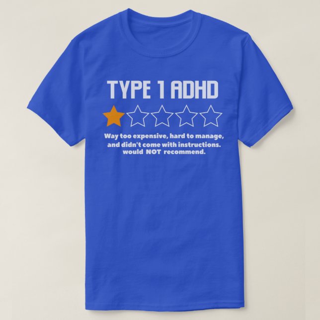 ADHD 11 T-Shirt (Design Front)
