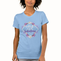 ADHD and fabulous - neurodiversity tee