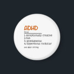 ADHD Definition Neurodiversity Awareness   Magnet<br><div class="desc">ADHD Definition Neurodiversity Awareness magnet</div>