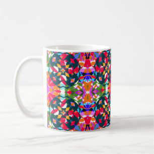 ADHD Dopamine Boost Positivity Pattern Colourful Coffee Mug