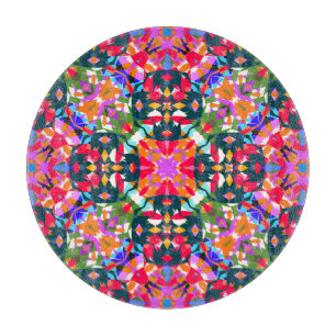 ADHD Dopamine Boost Positivity Pattern Colourful Cutting Board