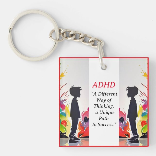 ADHD* Dr.Anders Osborne Ph.D Key Ring (Front)