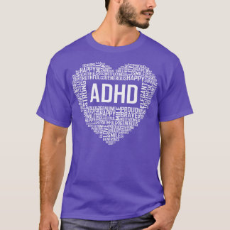 ADHD Heart T-Shirt