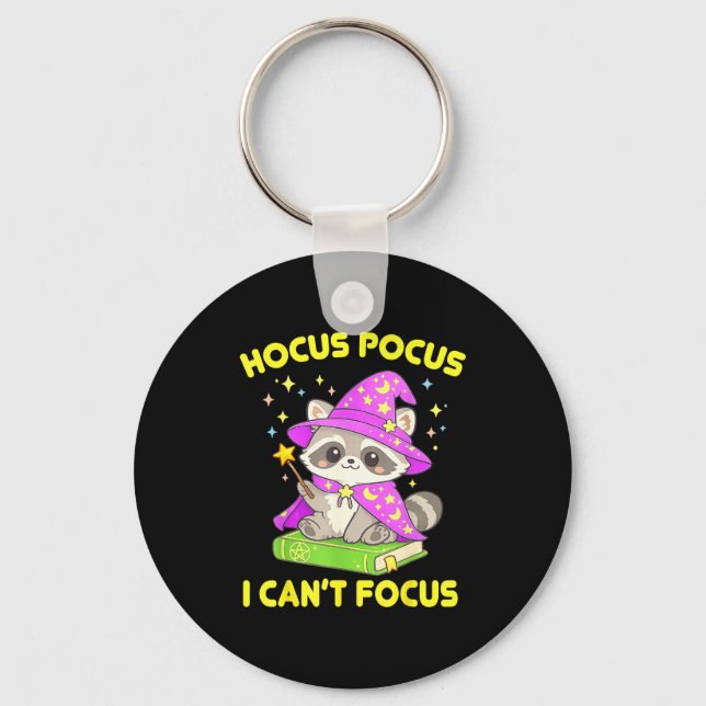Adhd meme hyperactivity mind distraction women man key ring (Front)