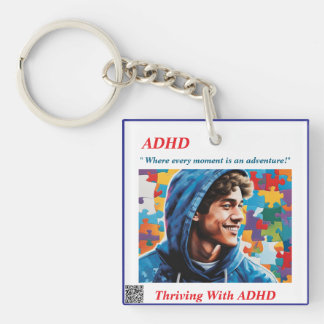 ADHD Mug Key Ring