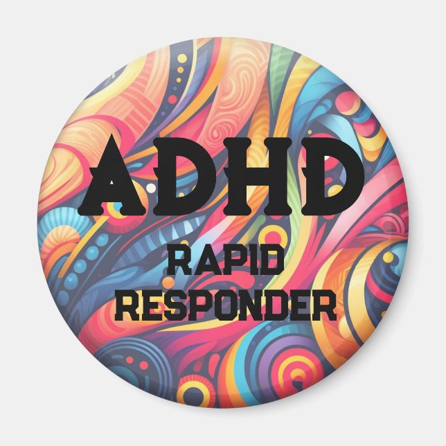 ADHD Rapid Responder Magnet (Front)