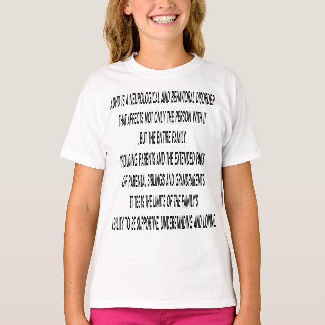 ADHD STORIES T-Shirt (Front)