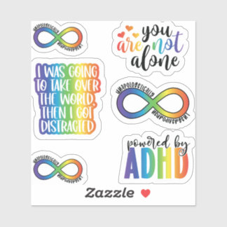 ADHD support stickers