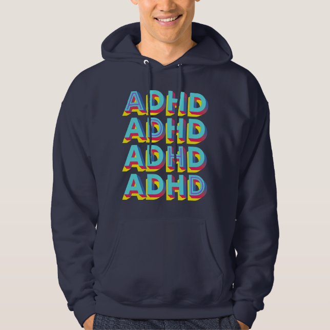 ADHD Word Hoodie (Front)