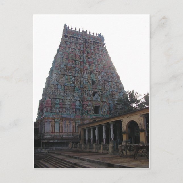 Adi Kumbeswarar Temple Postcard (Front)