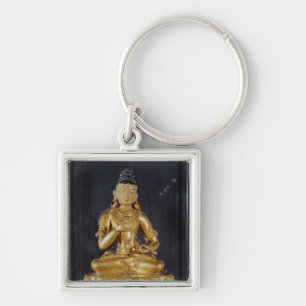 Adibuddha Vajrasattva seated in meditation Key Ring