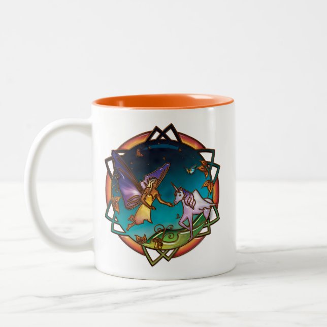 Adilyn Faery Mug Blue (Left)