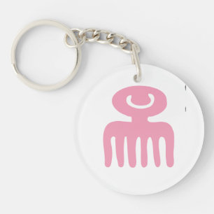 Adinkra Duafe Key Ring
